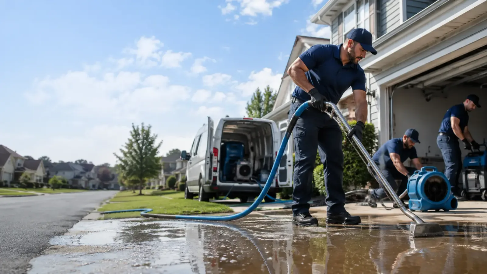 Flood Damage Restoration in Lawn, PA